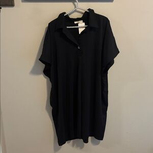 Entro nwt black dress size 1x